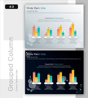 그룹 결과 비교 슬라이드 – 데이터 시각화