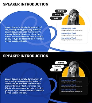 Presenter Profile Introduction Slide – Company Profile and Business Overview