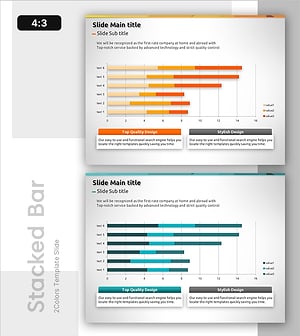시장 동향 분석과 가로막대 누적 차트 – 세부 데이터 제시