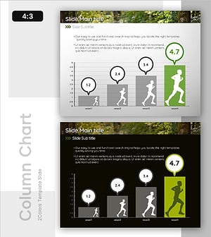 운동 능력 향상 그래프