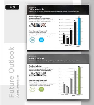 목표 성과와 기대효과 – 세로 막대 그래프로 시각화