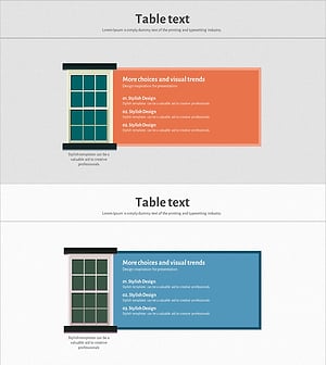 스퀘어 프레임 템플릿 테이블 텍스트1 – 효과적인 운영 계획