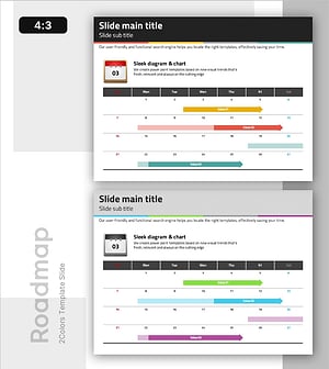 전략 실행을 위한 일정 플랜 – 사업 추진 전략 다이어그램