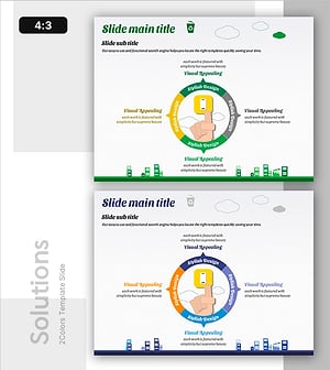 전기 절약 행동 요령 슬라이드 템플릿 – 환경 보호를 위한 안내