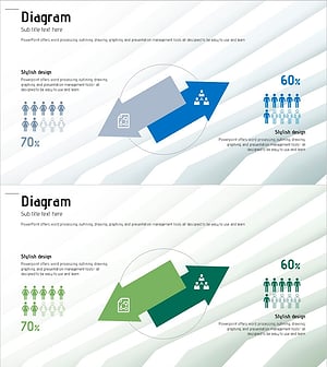 구조 템플릿 - 다이어그램3을 통한 효과적인 시장 및 경쟁사 분석