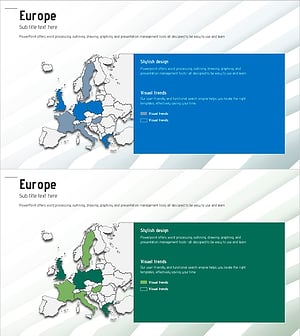 Europe Structure Presentation Template – Market Analysis and Marketing Strategy