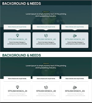 사업 배경 & 필요성 다이어그램 – 비즈니스 추진을 위한 클러스터