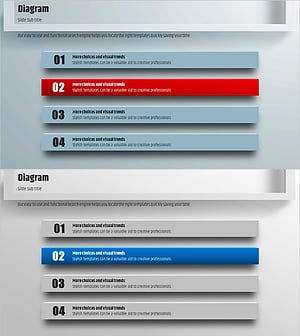 사각형 프레임 템플릿으로 운영계획 시각화 – 효율적인 업무 프로세스