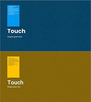 Touch Wide Slide Template – Eye-Catching Cover Design