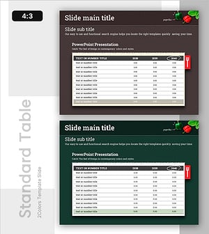 식품군별 주요 재료 비교표 – 중요 재무 지표 강조