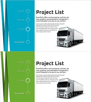 비지니스 숲 와이드 템플릿 프로젝트 리스트