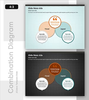 Diagram Template Visualizing Contrasting Feedback