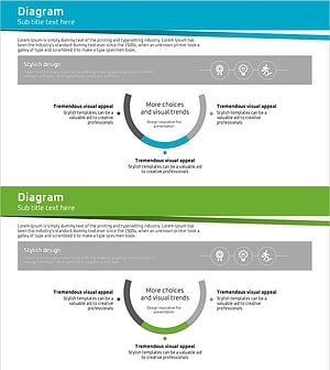비지니스 숲 와이드 템플릿 다이어그램7 – 성공을 위한 시각적 도구