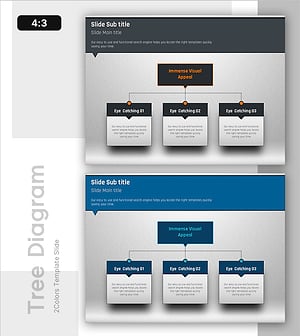 Orange & Blue Structure Diagram