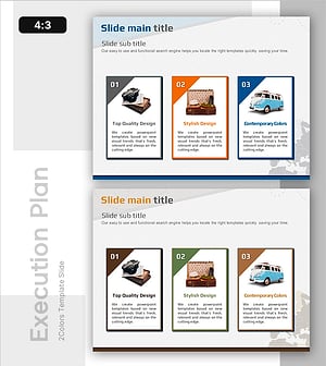 Travel Preparations and Travel Plan Slide – Cluster Diagram