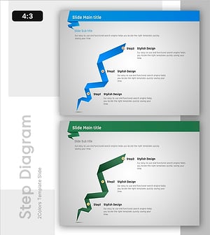 종이접기 단계 다이어그램 – 사업 목표와 전략