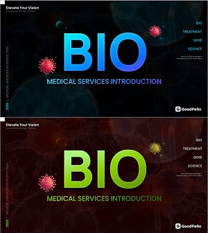 의료 서비스 소개를 위한 매력적인 프레젠테이션 템플릿