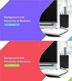 입찰 제안서 PT 간지 – 효과적인 비즈니스 배경 전달