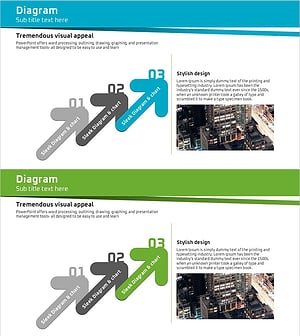 비즈니스 숲 프레젠테이션 템플릿 – 단계별 로드맵 및 다이어그램
