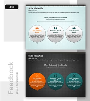 참여자 피드백 리뷰 슬라이드 – 고객의 목소리 담기