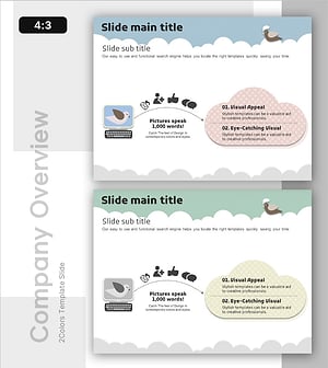 소셜 네트워크 시장을 위한 전략 PPT – 비즈니스 혁신과 비전