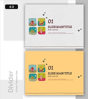 Coffee Cup Template Section – Unique Presentation Style