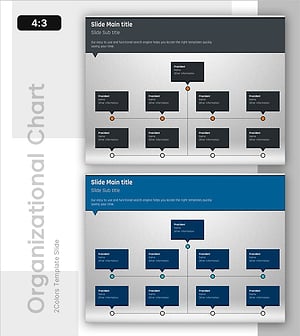 조직도 슬라이드 – 효과적인 정보 전달