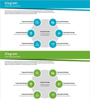 Business Forest Wide Template Diagram8