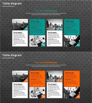 폐쇄형 다이어그램으로 사업추진 전략 시각화 – 효과적인 사업경과 설명