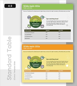 Dinosaur Info Comparison Table – Market and Competitive Analysis