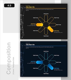 사업 비전을 표현하는 8 Key Concepts 슬라이드