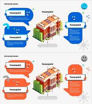 우리 대학의 자랑 – 특별한 특징을 소개하는 슬라이드