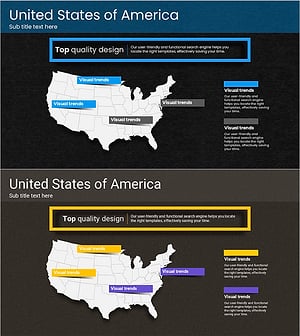 터치 와이드 지도 템플릿 – 고객 맞춤형 시각화