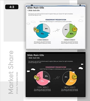 여행 설문 조사 결과 – 시장 점유율 시각화