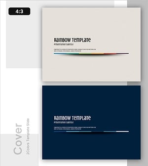 미래를 향한 색다른 비전 PPT 표지