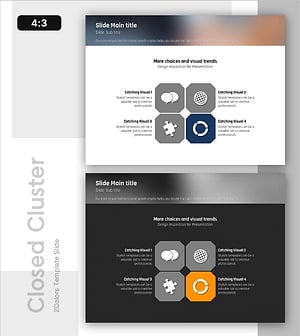 커뮤니케이션 전략 다이어그램 – 마케팅 전략을 위한 클러스터