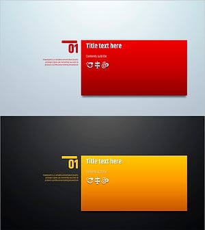 Simple Circle Presentation Template Title – Concise Business Presentation