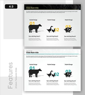 주요 가축 분포 및 특성 비교 슬라이드
