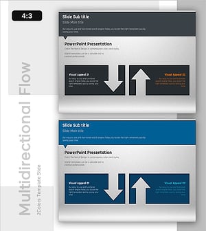 장단점을 명확히 보여주는 슬라이드 – 리스크 관리를 위한 다이어그램