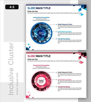 다이나믹 삼각패턴 내포 다이어그램 – 사업 비전 및 전략