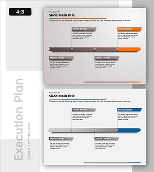 벌집패턴 배경으로 구성한 연혁 슬라이드