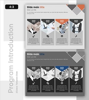 핵심 프로그램 정보 요약 슬라이드 – 비즈니스 전략과 필요성