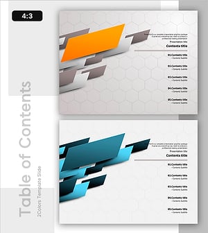 역동적인 속도감 PPT 목차 – 효과적인 프레젠테이션 시작