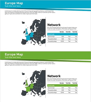 비지니스 숲 와이드 템플릿 유럽지도 – 시장 분석의 새로운 지평