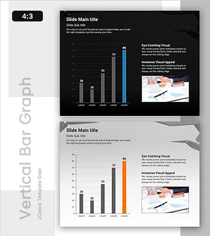 프로모션 제품별 성과를 시각적으로 강화한 세로막대 그래프