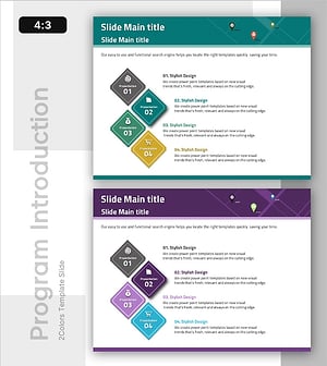 주요 카드 서비스 기능을 소개하는 다이어그램 슬라이드