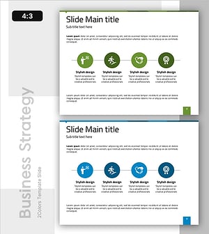 성공적인 비즈니스 전략 수립 PPT 슬라이드