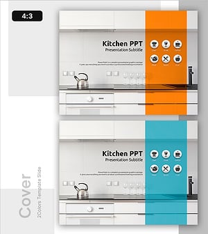 부엌 관리 템플릿 표지