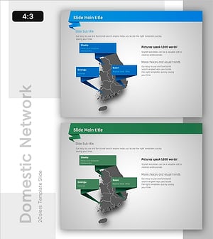한국 지역 분석 슬라이드 – 시장 분석 및 경쟁사 검토