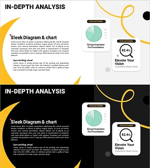 심층 분석 그래프 차트 – 시장 및 경쟁사 분석에 최적화
